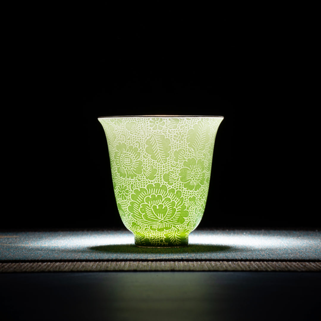 August Osmanthus Orchid Goddess | Twelve Goddesses Millefleurs Teaware