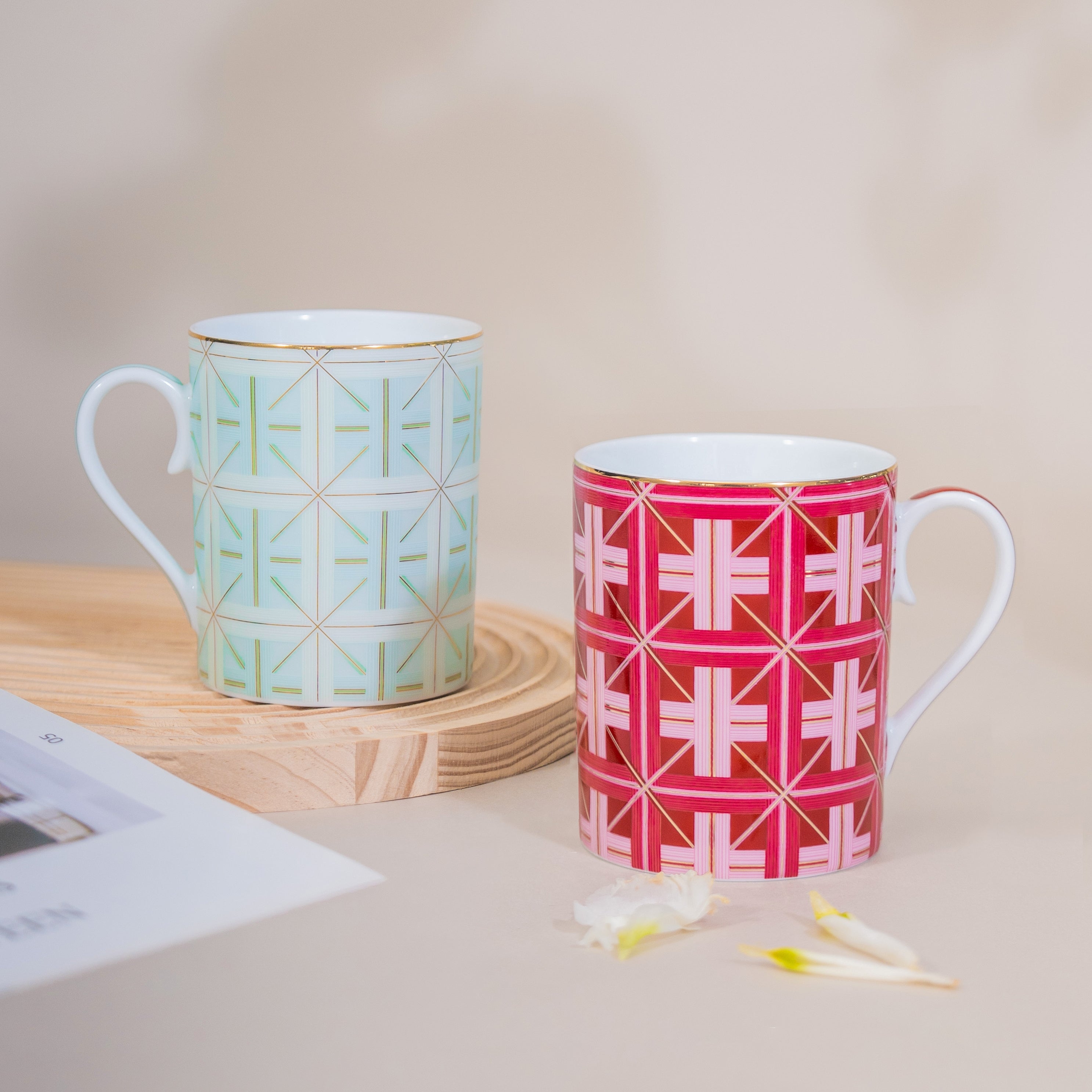 Bamboo Whisper Ceramic Mug 10.82 fl.oz. 320mL