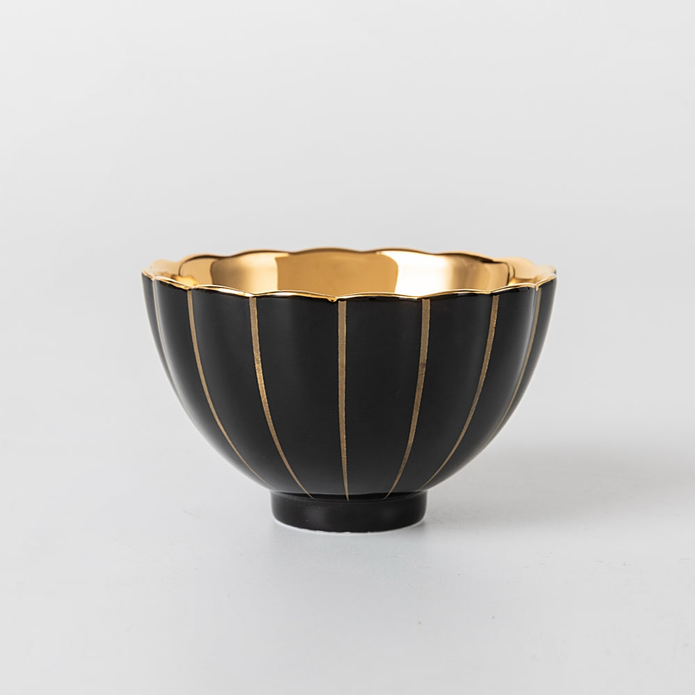 Petal Gilded Master's Cup, Color Glazed Teacup 3 fl.oz. 90ml