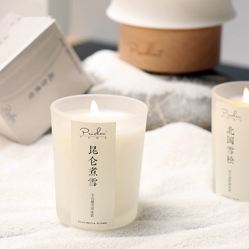 骨瓷香氛蠟燭燈，共有4種香味可選