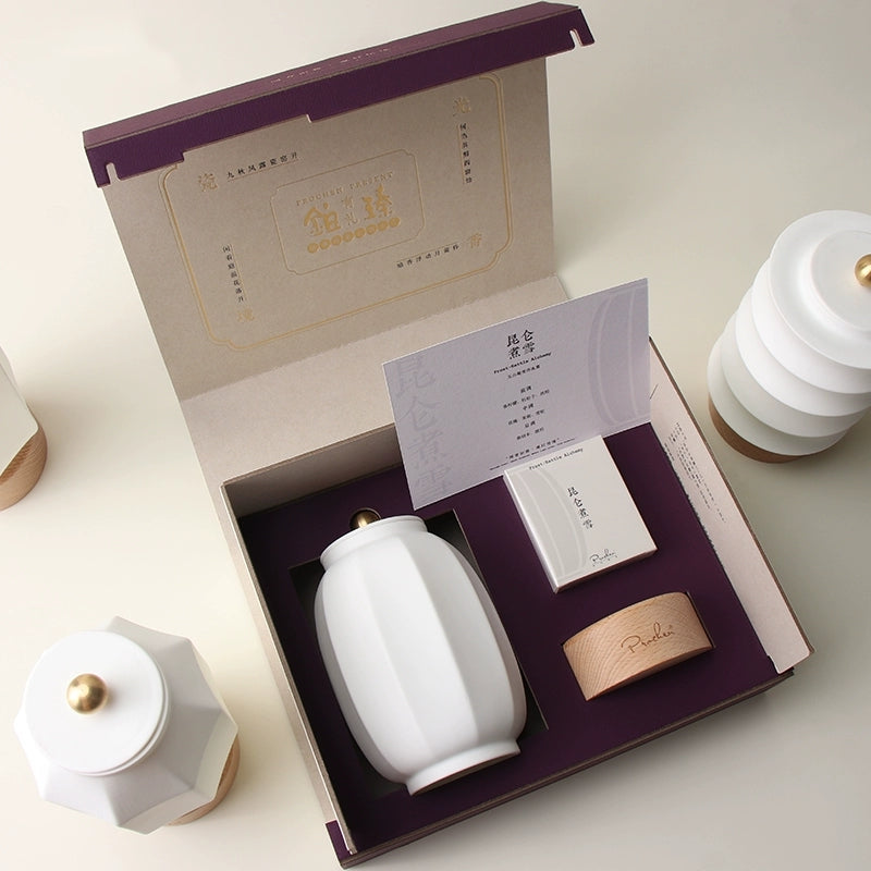 骨瓷香氛蠟燭燈，共有4種香味可選