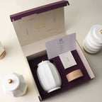 骨瓷香氛蠟燭燈，共有4種香味可選