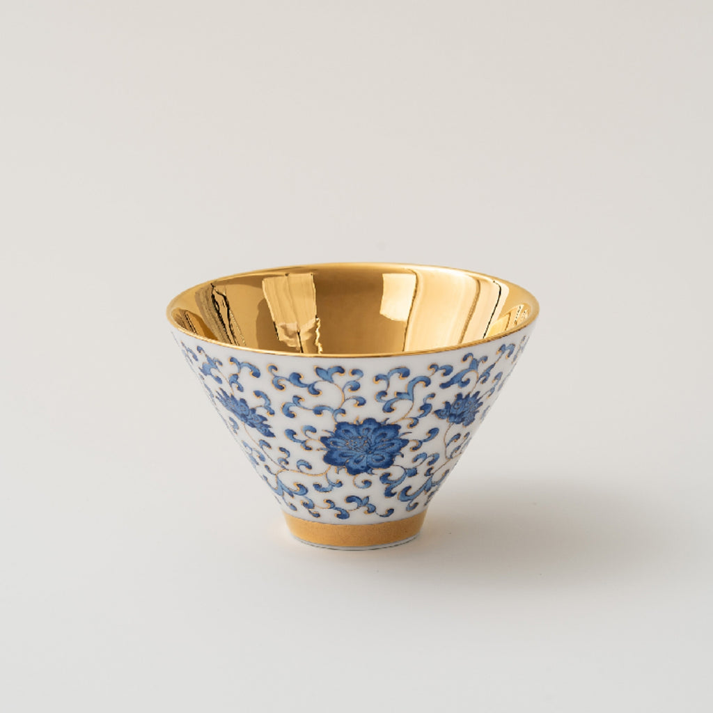 鍍金大師復古中國風品酒杯，3 種形狀可選