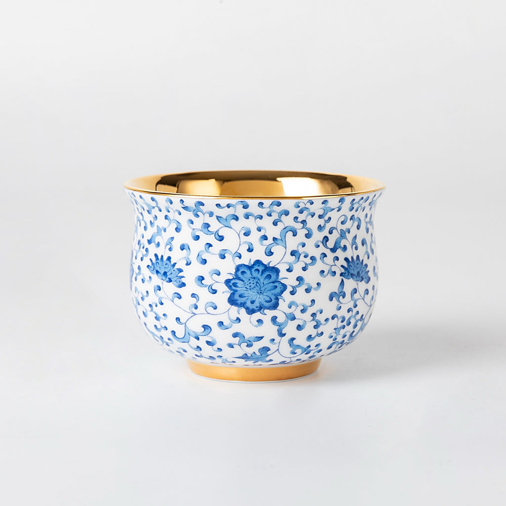 鍍金大師復古中國風品酒杯，3 種形狀可選