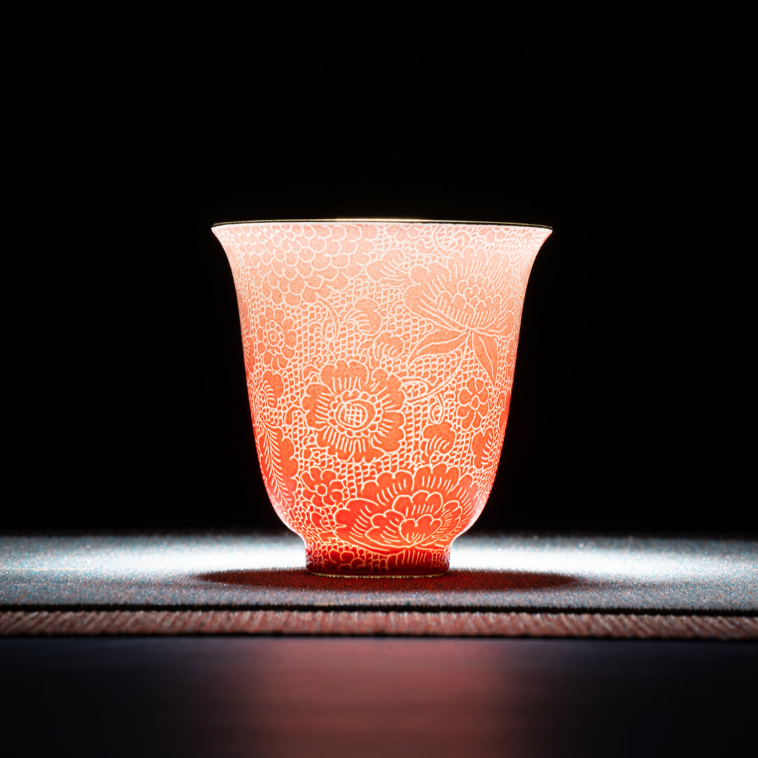 December Plum Blossom Goddess | Twelve Goddesses Millefleurs Teaware