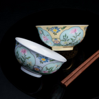 「四季和平」琺瑯彩繪碗筷套裝，4人份，4.80吋（12.2公分）