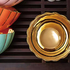 Petal Gilded Master's Cup, Color Glazed Teacup 3 fl.oz. 90ml