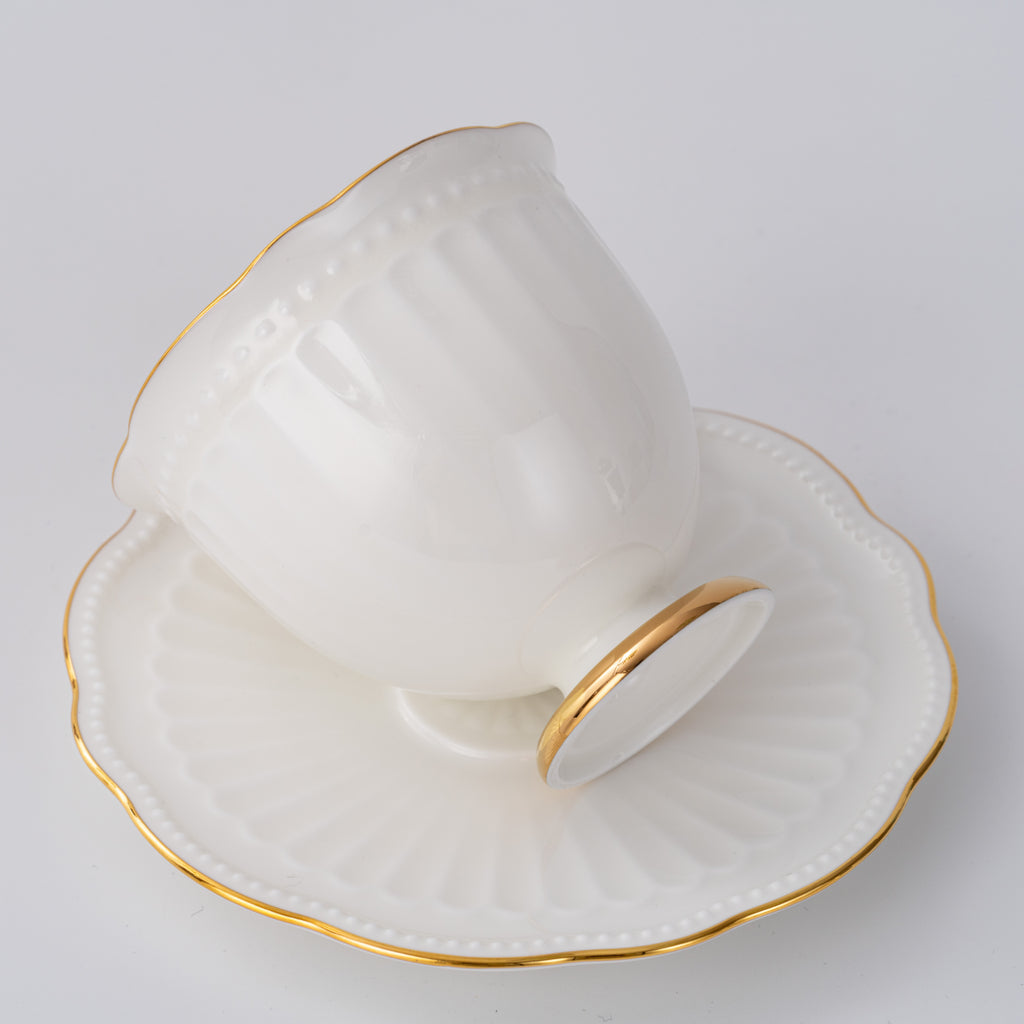 幻影之海骨瓷杯碟套裝，6.76 液盎司（200毫升）