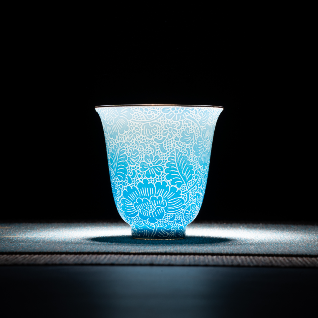 June Lotus Goddess | Twelve Goddesses Millefleurs Teaware
