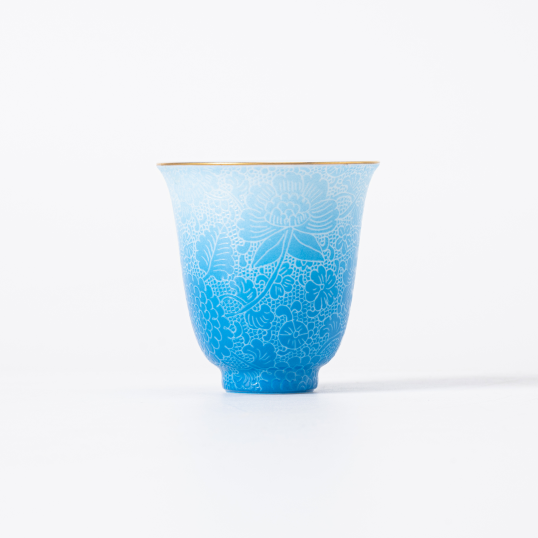 June Lotus Goddess | Twelve Goddesses Millefleurs Teaware