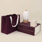 骨瓷香氛蠟燭燈，共有4種香味可選