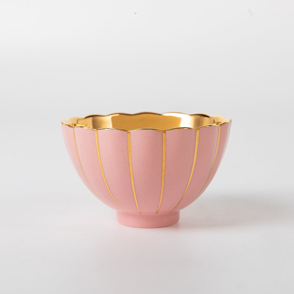 Petal Gilded Master's Cup, Color Glazed Teacup 3 fl.oz. 90ml