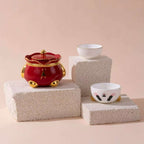 Chinese Panda Portable Bone China Tea Set (3-Piece Quick-Brew Set)