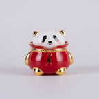 Chinese Panda Portable Bone China Tea Set (3-Piece Quick-Brew Set)
