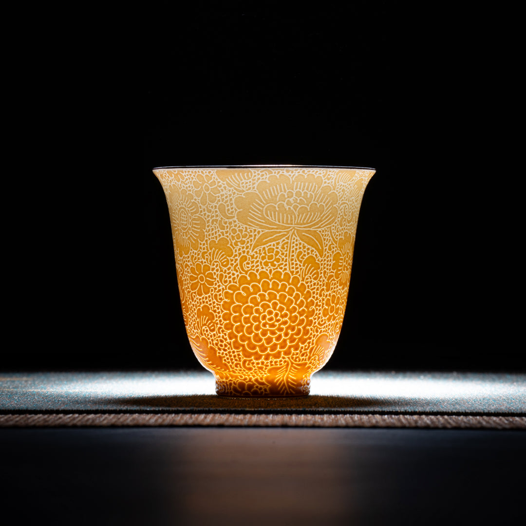 September Chrysanthemum Goddess | Twelve Goddesses Millefleurs Teaware